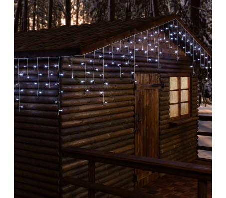 Tenda luminosa per festività 180 led 768 cm	